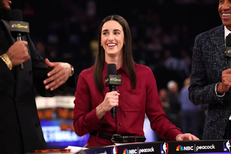 Caitlin Clark nommée meilleure star de la NBA par NBC