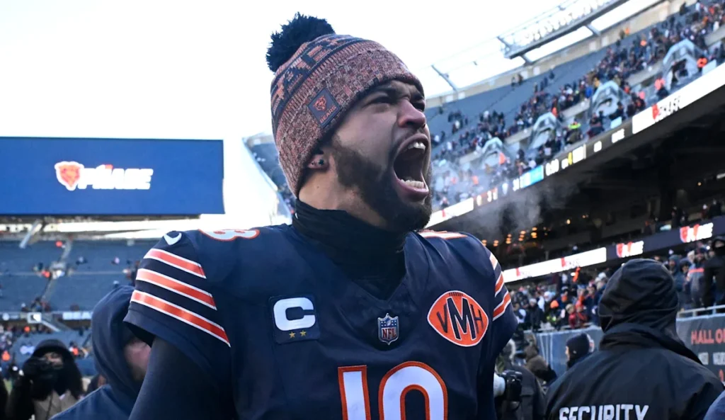 Caleb Williams et la légende de Tottenham ont la dispute