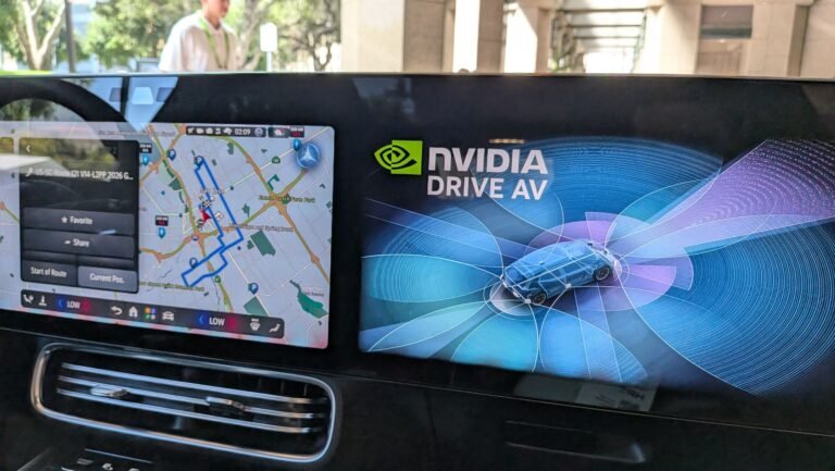 Di un paseo en un Mercedes autónomo con motor Nvidia