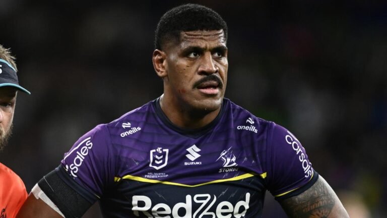 El delantero del Melbourne Storm, Tui Kamikamika, se recupera de