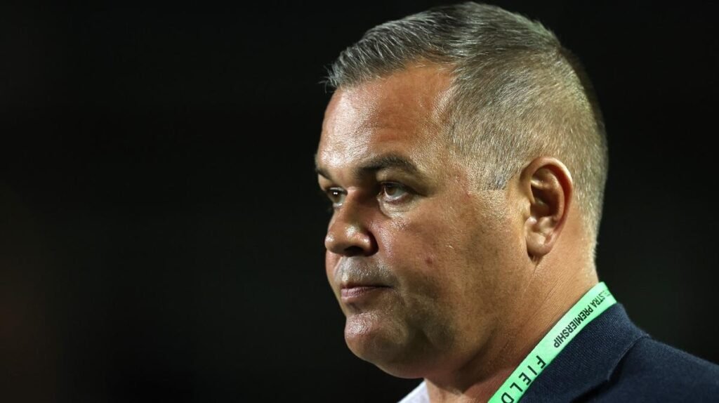 El entrenador de Manly, Anthony Seibold, canceló tres juegos en