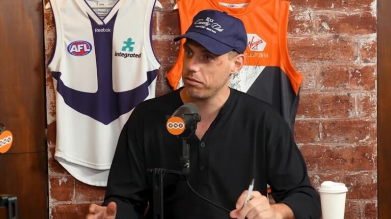 El exjugador de la AFL convertido en podcaster Tommy Sheridan