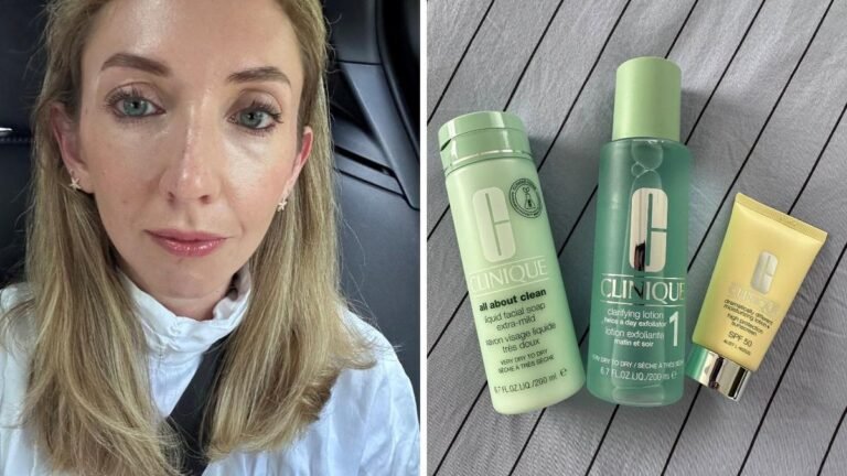 El método de tres pasos de Clinique fue probado... Nuevamente: