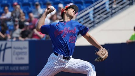 Jonah Tong des Mets lance quatre manches sans but lors