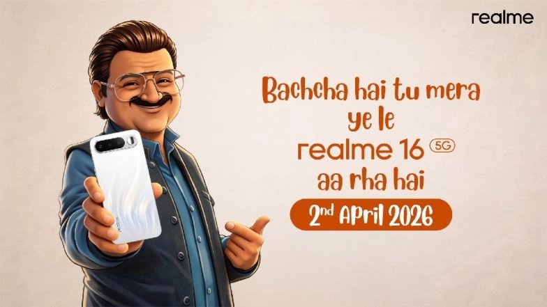 Lancement du Realme 16 5G le 2 avril 2026 ; Voir