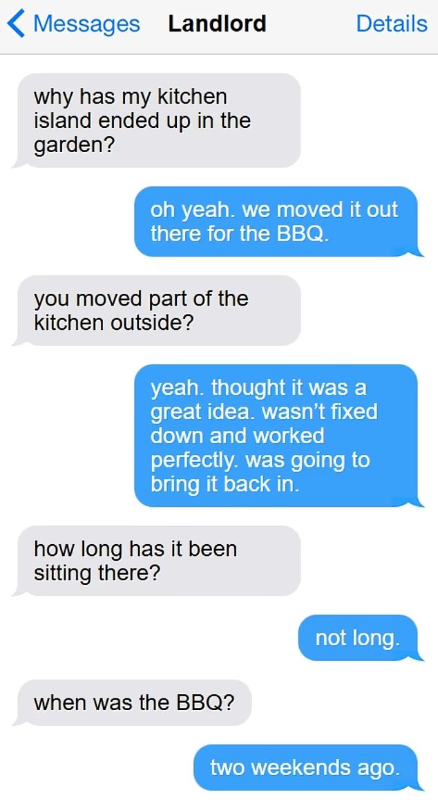 Le propriétaire est furieux de la découverte d'une cour "étrange"