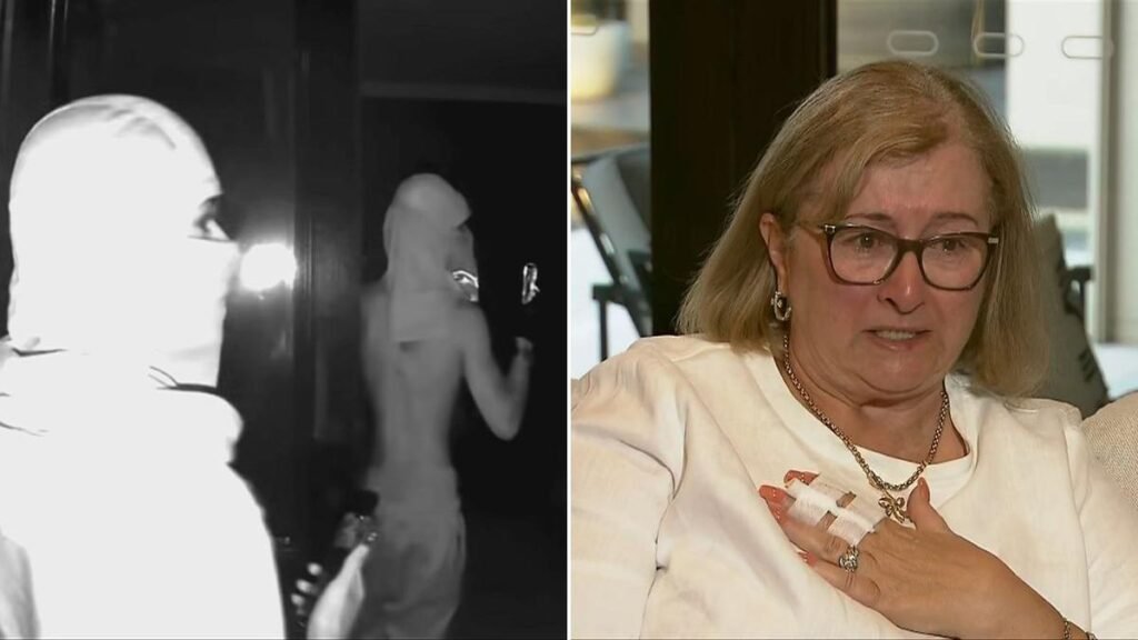 Los gritos desgarradores de una mujer fueron captados por CCTV