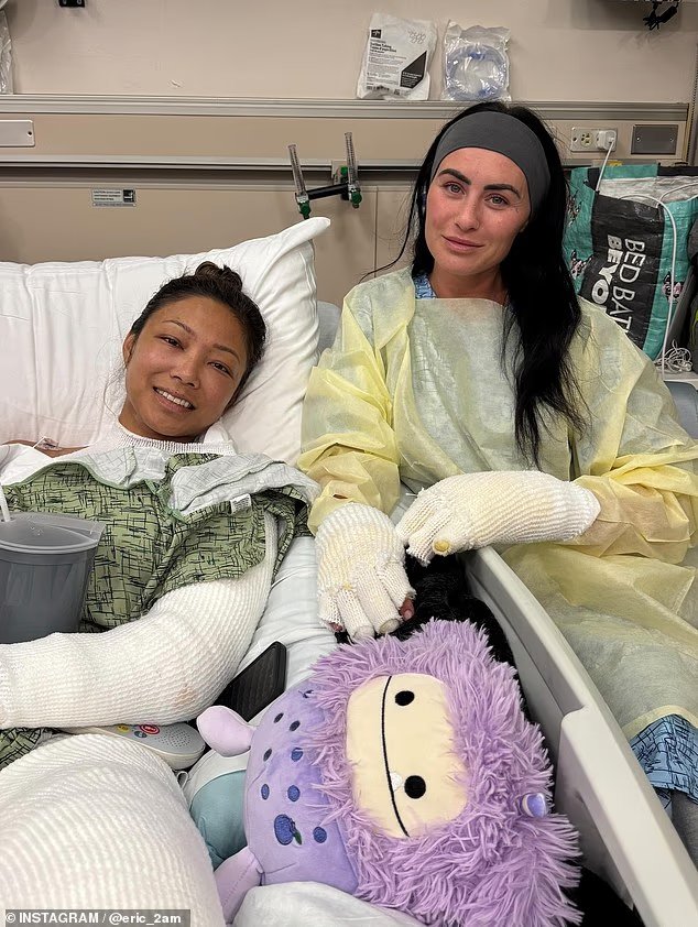 Photo de l'hôpital de la star du sport automobile "en