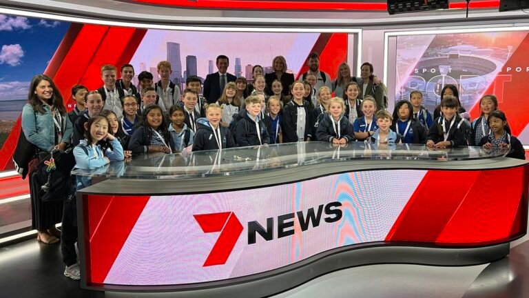 Programa escolar 7NEWS: visitas guiadas a estudios y visitas escolares