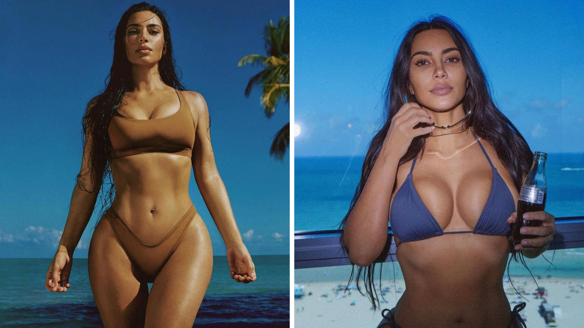 SKIMS Swim de Kim Kardashian acaba de aterrizar en David