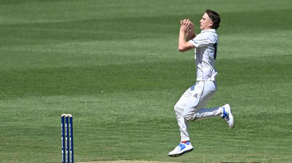 Victoria ganó el Sheffield Shield después de una jugada de