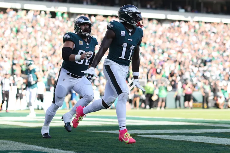 A.J. des Eagles Brown reste inchangé sur sa position post-projet