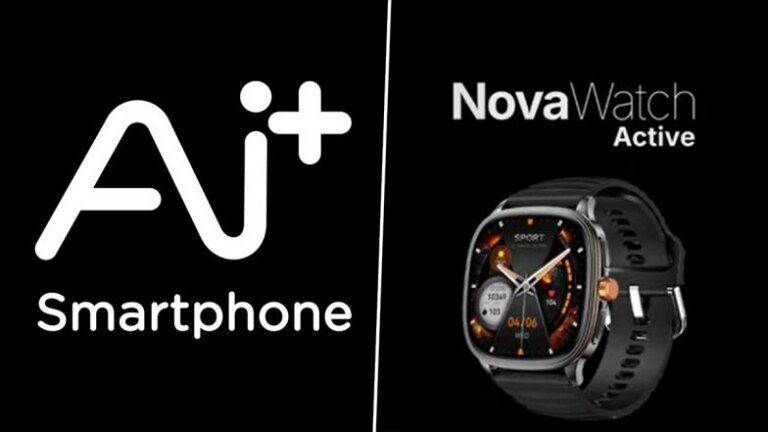 Ai+ étend la série Nova avec 4 nouvelles montres intelligentes ;