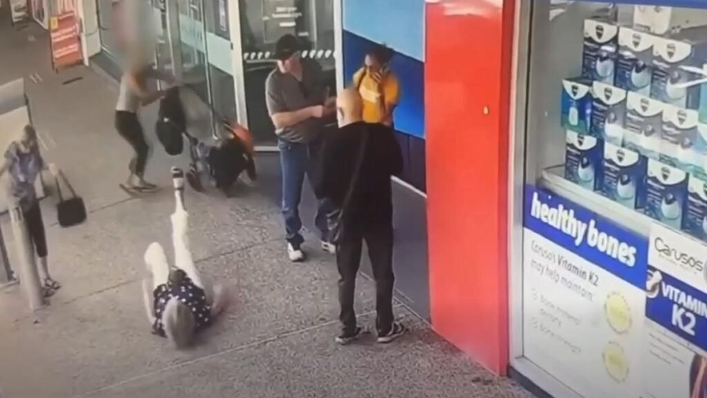 CCTV captura el momento en que una mujer supuestamente usa