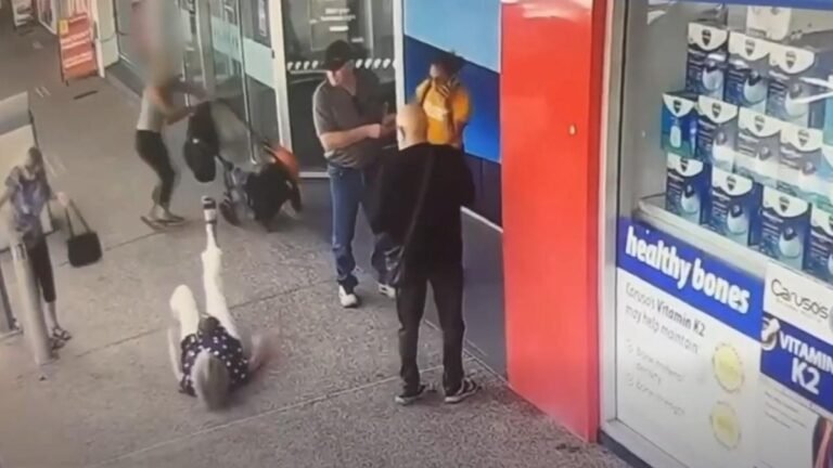 CCTV captura el momento en que una mujer supuestamente usa