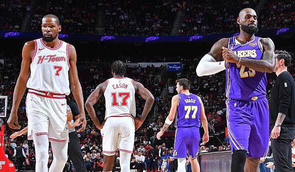Calendrier des Lakers contre Rockets : dates, heures, chaînes de télévision