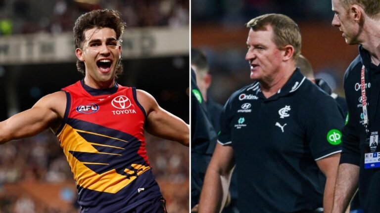 Carlton se rindió durante 10 minutos mientras el Adelaide Storm