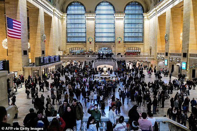 Chaos au Grand Central Terminal de New York alors que