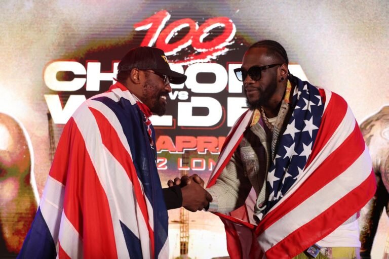 Chisora ​​​​vs Wilder : heure de début, cartes, billets et