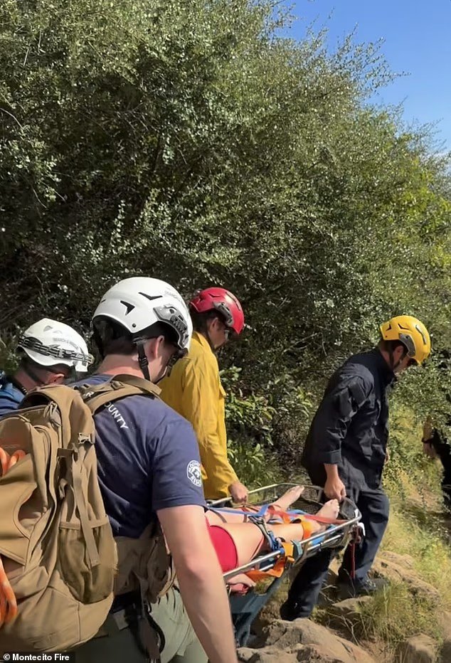 Course désespérée pour sauver une femme qui a envoyé un