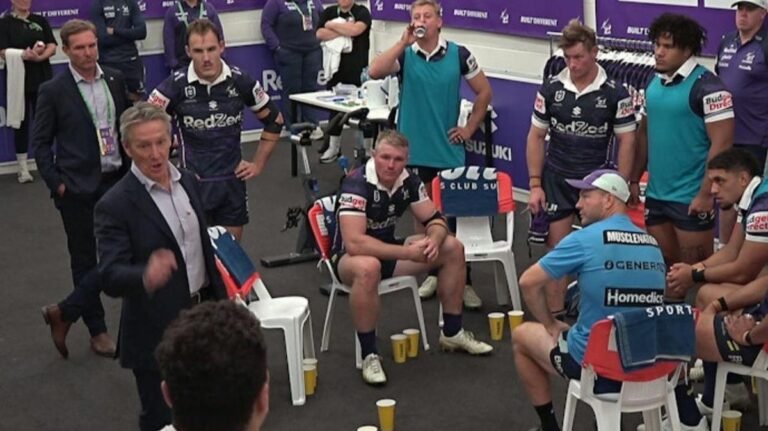 Craig Bellamy explota cuando Melbourne Storm se estrella, causando graves