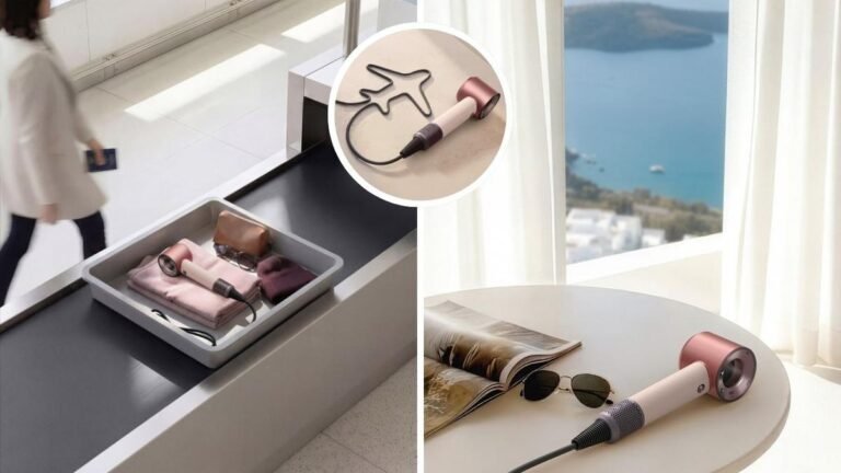 Dyson lanza secador de pelo de viaje: Adiós días de
