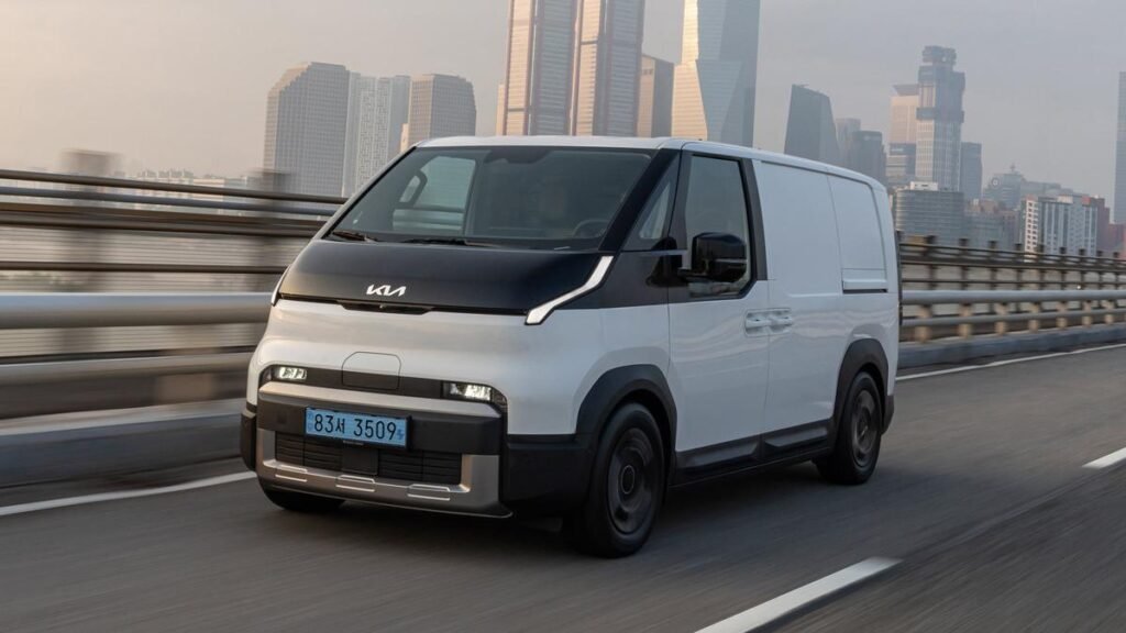 El Kia PV5 Cargo 2026 es la furgoneta eléctrica más