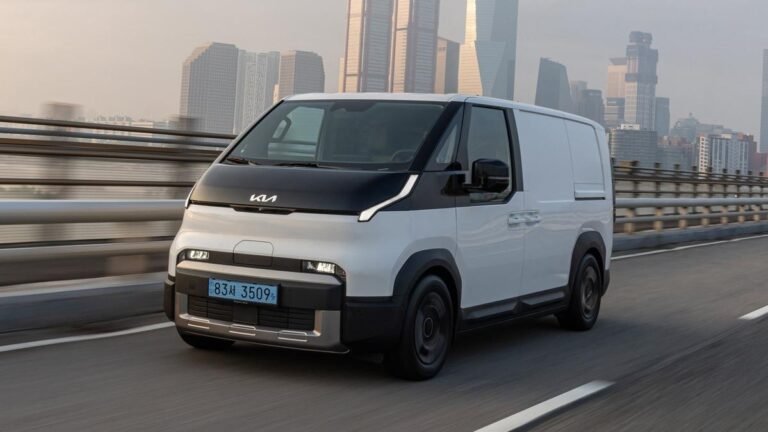 El Kia PV5 Cargo 2026 es la furgoneta eléctrica más