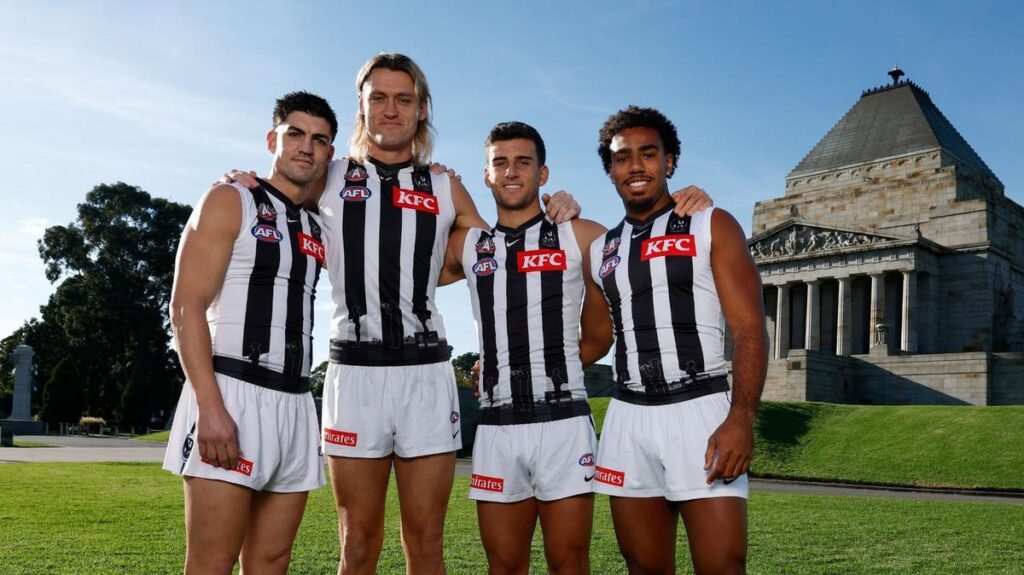 El capitán de Collingwood, Darcy Moore, se perderá el choque