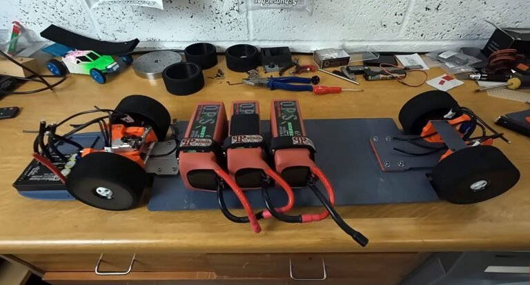 El ingeniero de automóviles RC con récord mundial comienza a