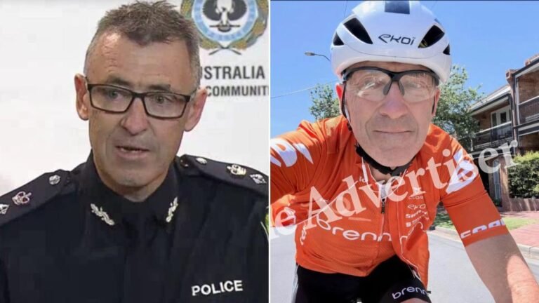 El jefe de seguridad vial de la policía de Australia