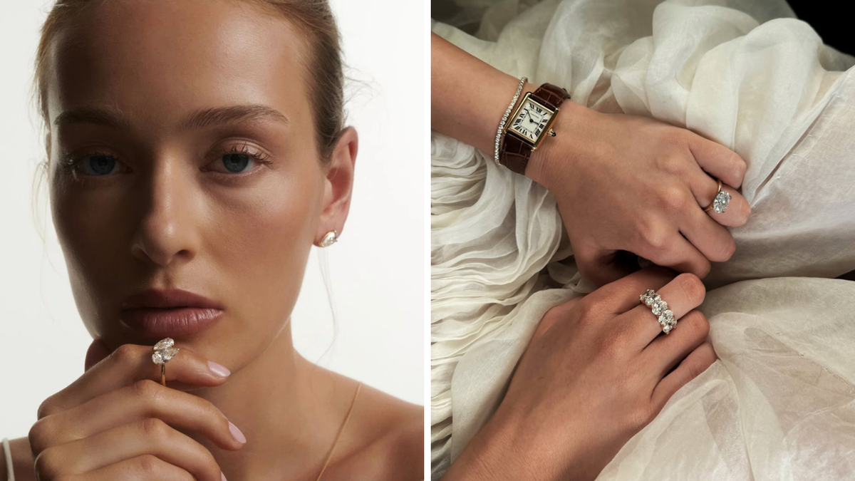 El mejor anillo de compromiso creado en laboratorio: la marca