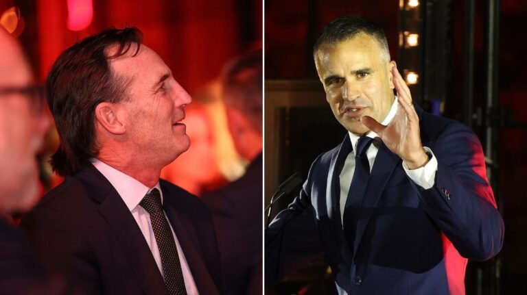 El primer ministro de Australia del Sur, Peter Malinoskas, canaliza