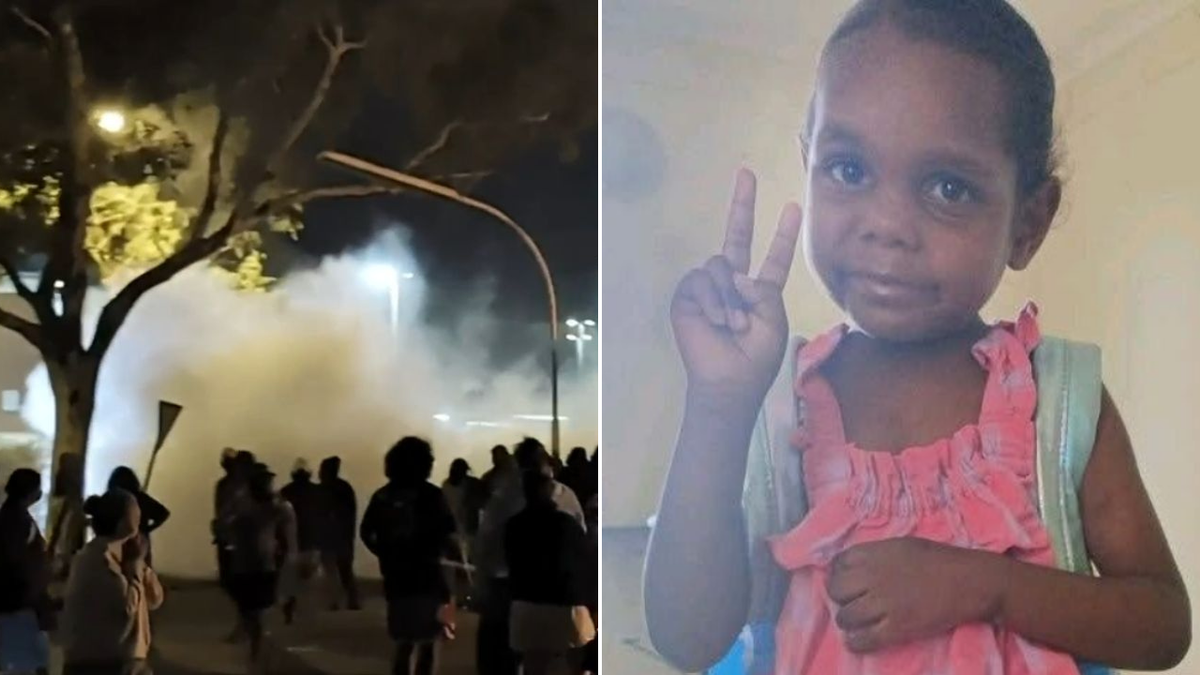 Estallaron violentos disturbios afuera de un hospital de Alice Springs