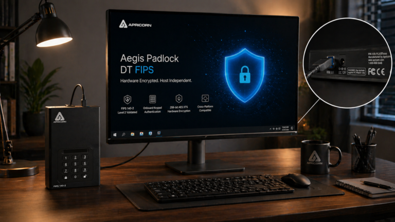 Este dispositivo protege sus datos haciendo cosas para las que