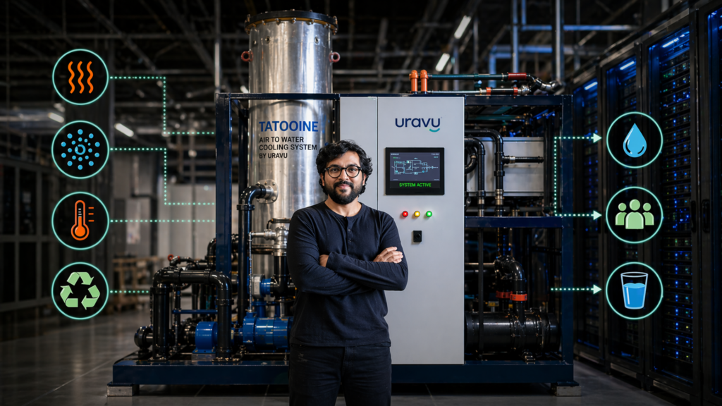 Este sistema de refrigeración centrífuga de agua salada puede convertir