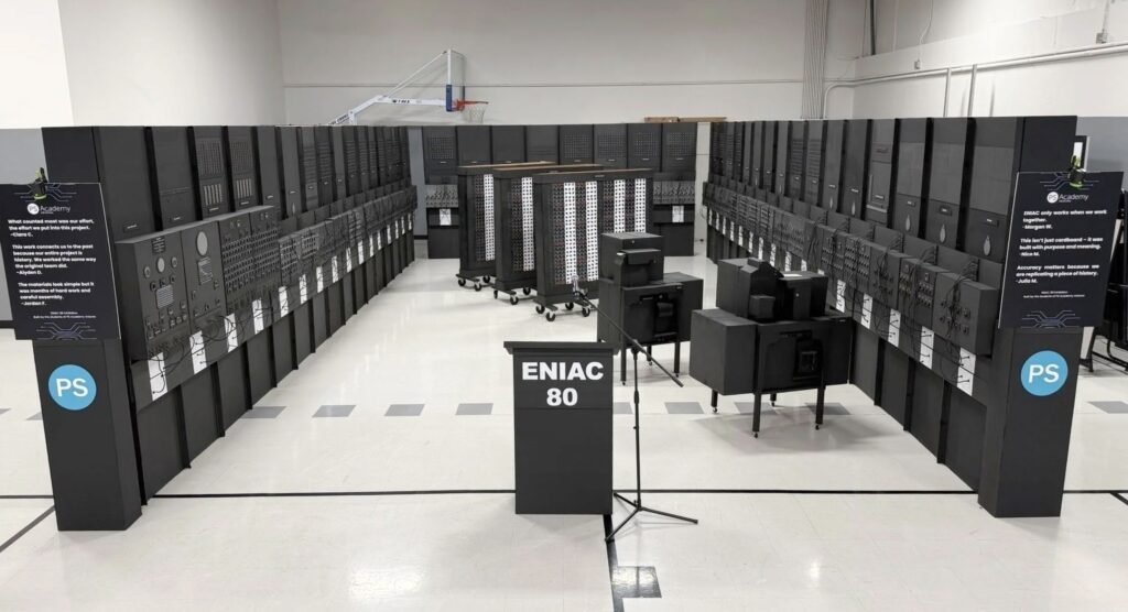 Estudiantes de Arizona construyen una réplica de ENIAC a escala