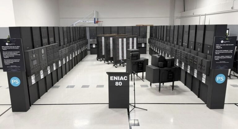 Estudiantes de Arizona construyen una réplica de ENIAC a escala
