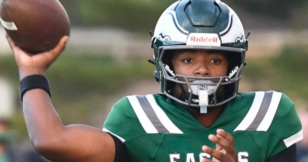 Football au lycée du New Jersey : le quart-arrière Jalen
