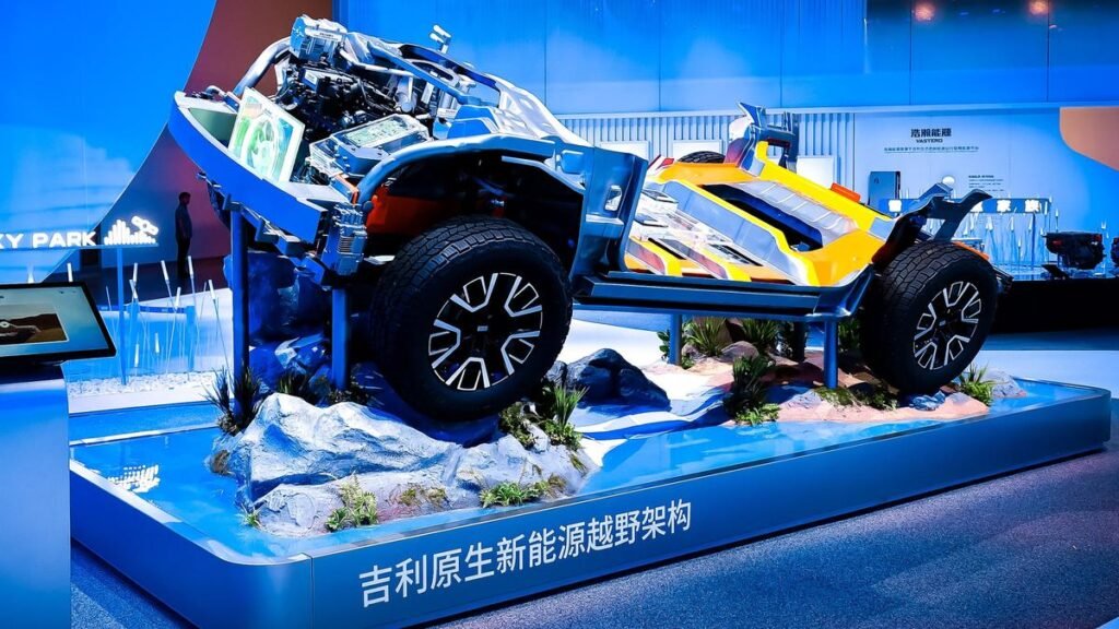 Geely presenta el concepto Galaxy de próxima generación y la