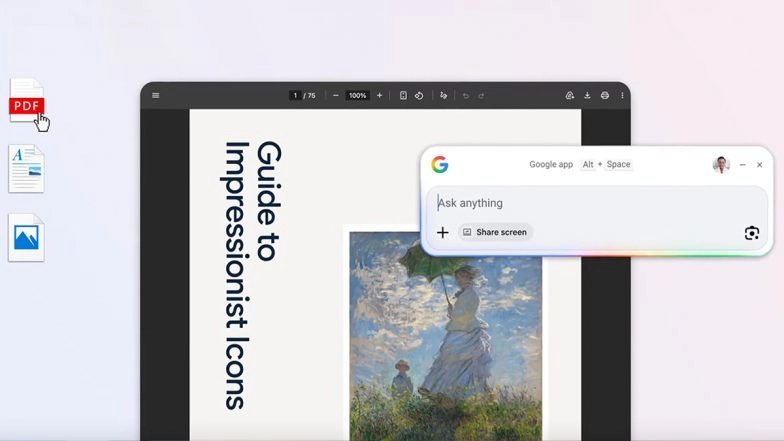 Google lance une application Windows dédiée avec recherche globale et