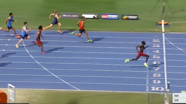 Gota La gota golpea al campeón olímpico Justin Gatlin después