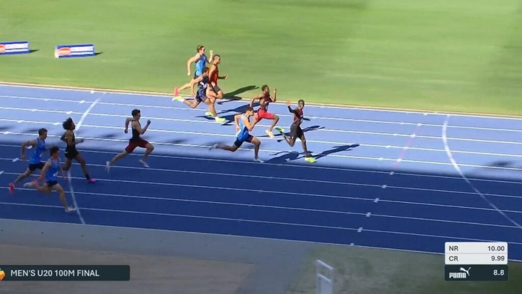 Gout Gout se burla de la final de 100 metros