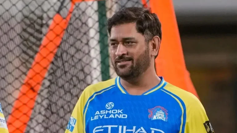 Gros coup de pouce pour le CSK : MS Dhoni