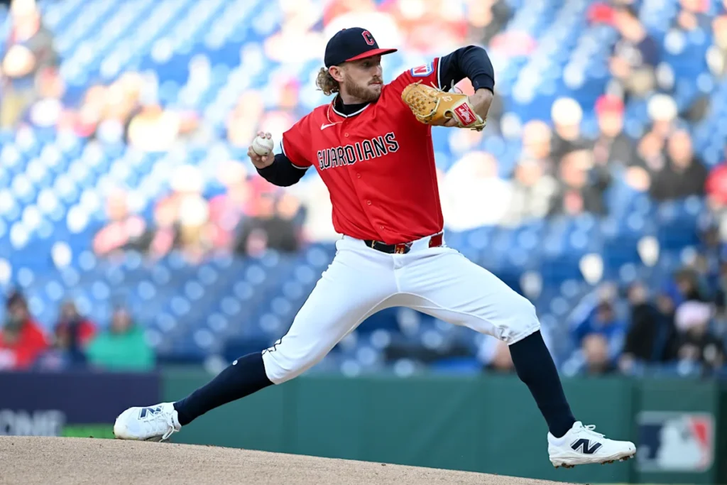 Guardian Pitcher Tanner Bibee est le dernier joueur de la