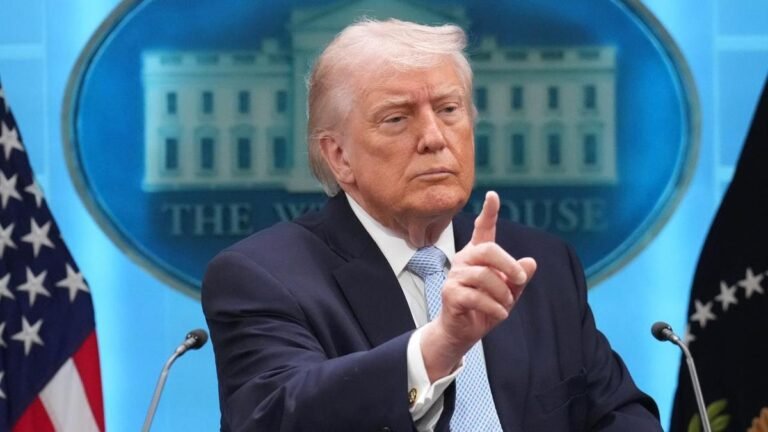 Guerra de Oriente Medio: El presidente de Estados Unidos, Donald