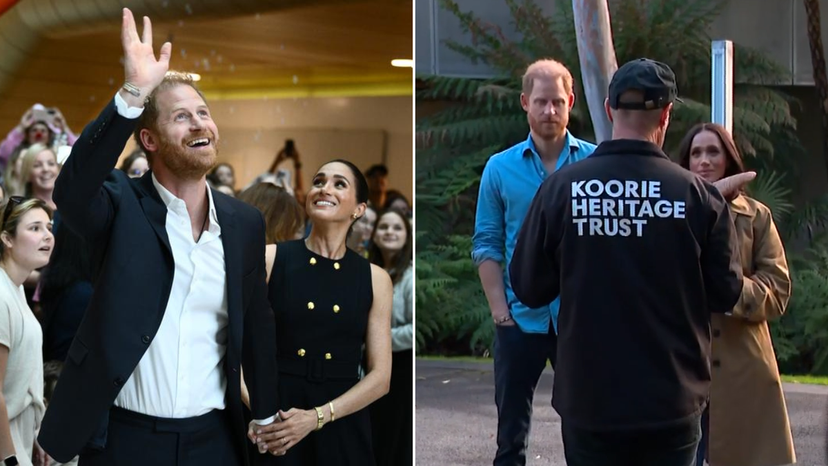 Harry y Meghan continúan su gira por Australia mientras las