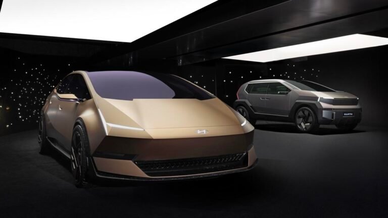 Hyundai revela un audaz concepto de vehículo eléctrico mientras lucha