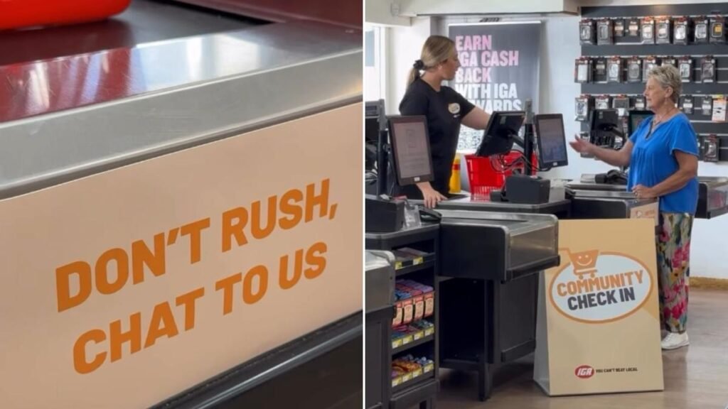 IGA prueba un carril de 'check-in comunitario' en Sydney para
