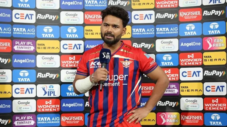 "Je n'ai pas de réponses... pas d'excuses" : Rishabh Pant